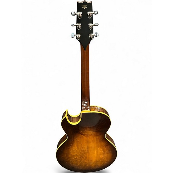 Used Heritage H-575-ASB Trans Brown Hollow Body Electric Guitar