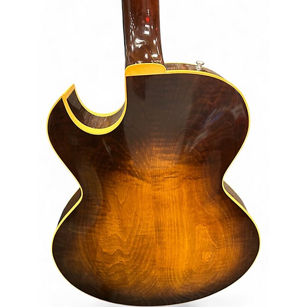 Used Heritage H-575-ASB Trans Brown Hollow Body Electric Guitar