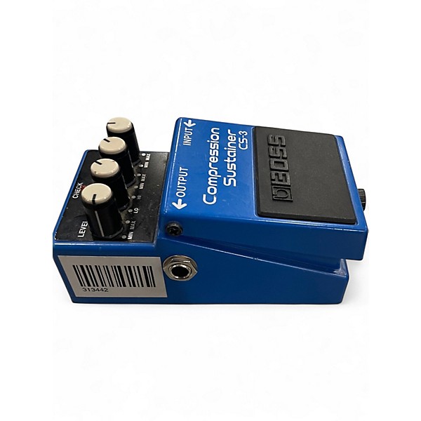 Used BOSS CS3 Compressor Sustainer Effect Pedal
