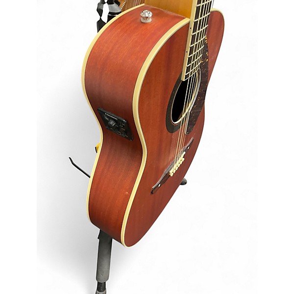 Used Fender Tim Armstrong Hellcat Mahogany Acoustic Electric Guitar