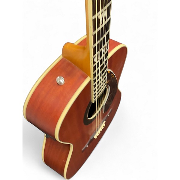 Used Fender Tim Armstrong Hellcat Mahogany Acoustic Electric Guitar