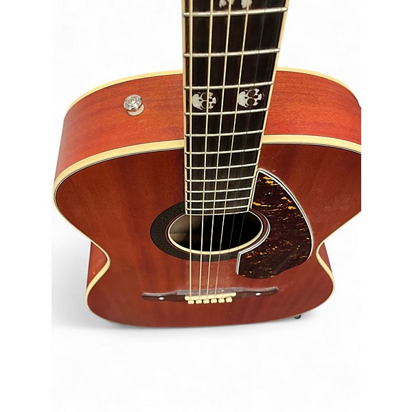 Used Fender Tim Armstrong Hellcat Mahogany Acoustic Electric Guitar