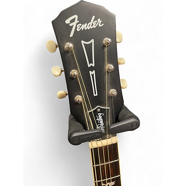 Used Fender Tim Armstrong Hellcat Mahogany Acoustic Electric Guitar