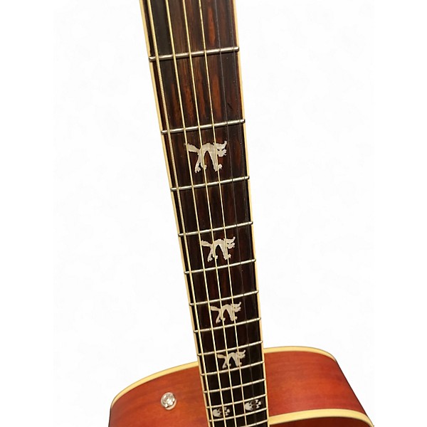 Used Fender Tim Armstrong Hellcat Mahogany Acoustic Electric Guitar