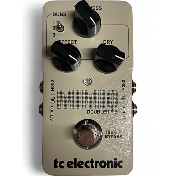Used TC Electronic Mimiq Doubler Effect Pedal