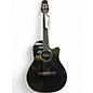 Used Ovation CS24C CELEBRITY Black Classical Acoustic Electric Guitar thumbnail