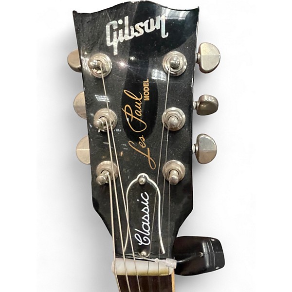 Used Gibson Les Paul Classic Cherry Sunburst Solid Body Electric Guitar