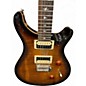 Used PRS SE Custom 24 Black and Gold Solid Body Electric Guitar