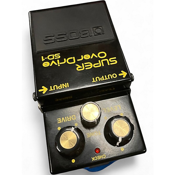 Used Boss sd-1 BLACK Effect Pedal