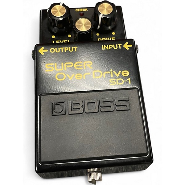 Used Boss sd-1 BLACK Effect Pedal