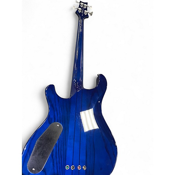 Used PRS SE Kingfisher Aqua Electric Bass Guitar