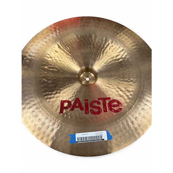 Used Paiste 20in 2002 China Cymbal