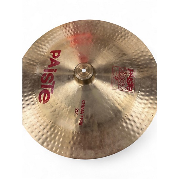 Used Paiste 20in 2002 China Cymbal