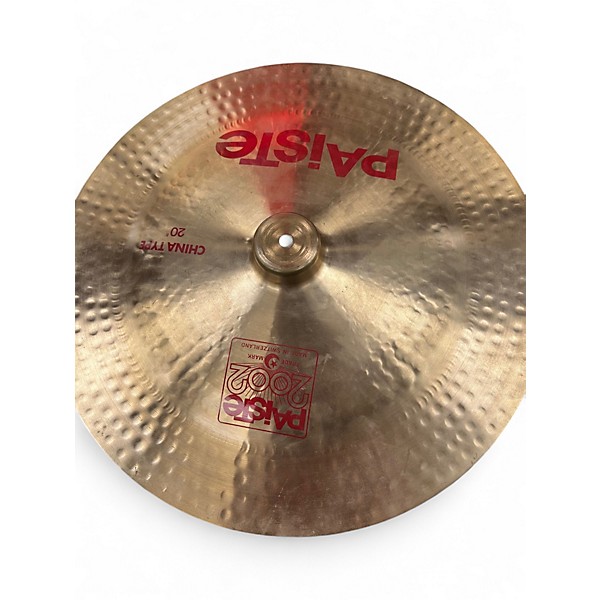 Used Paiste 20in 2002 China Cymbal