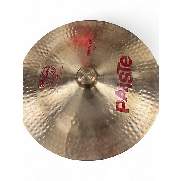 Used Paiste 20in 2002 China Cymbal