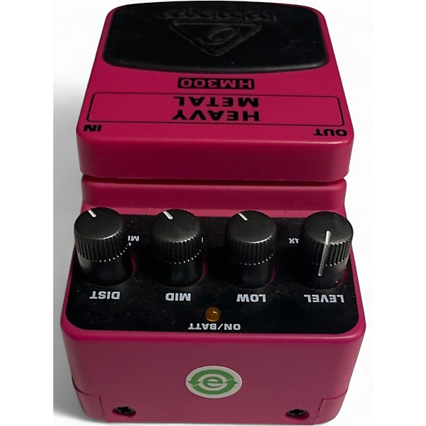 Used Behringer HM300 Heavy Metal Distortion Effect Pedal