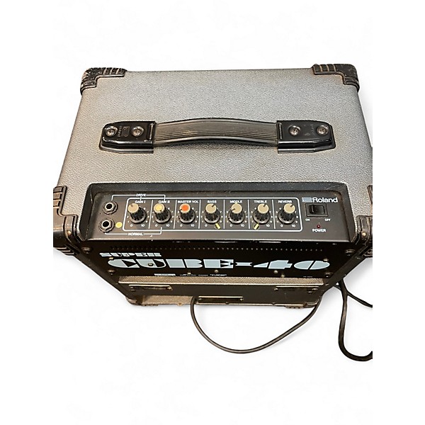 Used Roland Cube 40GX 40W 1x10 Guitar Combo Amp