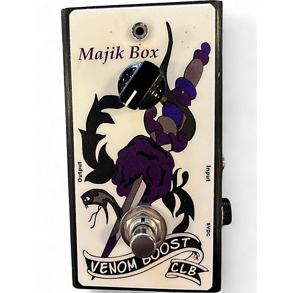Used Majik Box VENOM BOOST CLB Effect Pedal