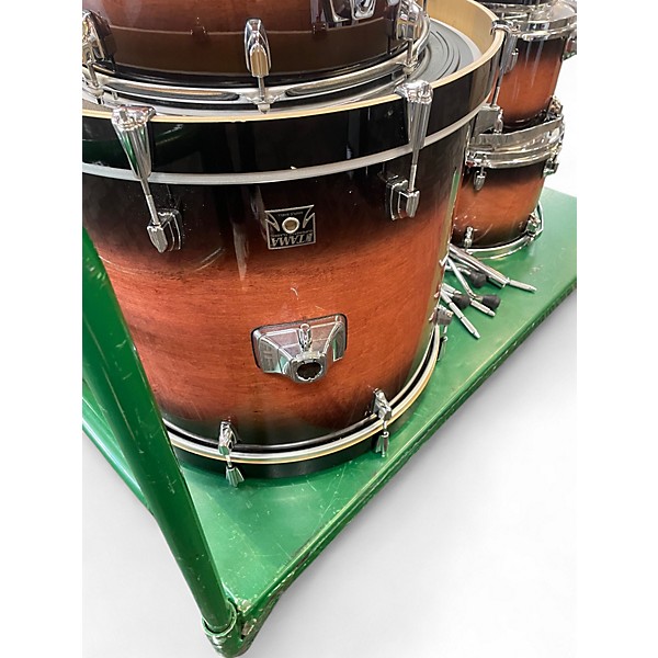 Used TAMA 6 Piece Superstar Mahogany Burst Drum Kit