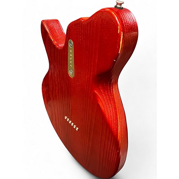 Used 2024 Eastman D'Ambrosio SC'52 Candy Apple Red Solid Body Electric Guitar