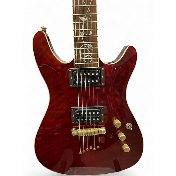Used Ibanez SZ720FM Wine Red Solid Body Electric Guitar