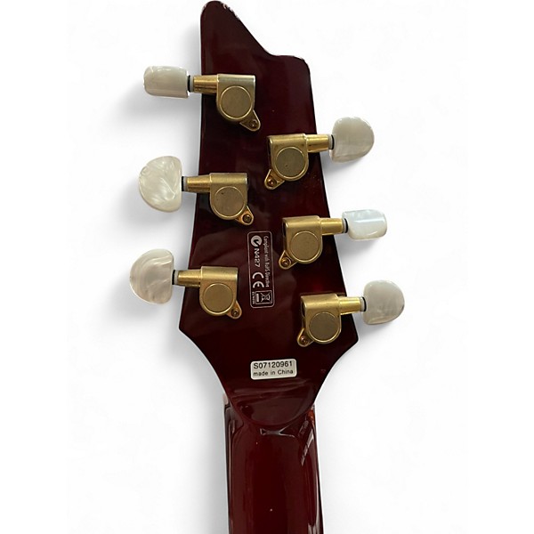 Used Ibanez SZ720FM Wine Red Solid Body Electric Guitar