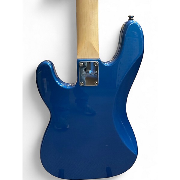 Used Squier Affinity Precision Bass Lake Placid Blue Electric Bass Guitar
