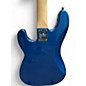 Used Squier Affinity Precision Bass Lake Placid Blue Electric Bass Guitar