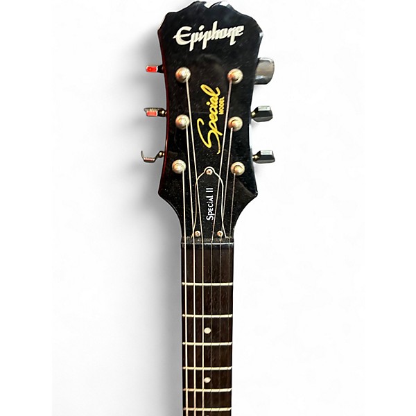 Used Epiphone Les Paul Special II Black Solid Body Electric Guitar