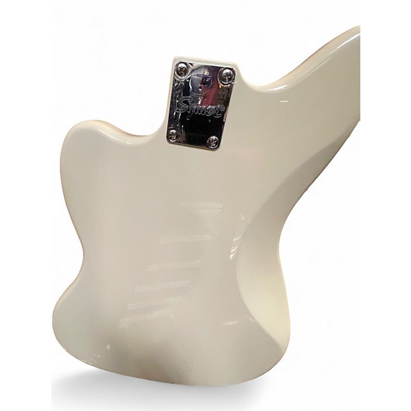 Used Squier J Mascis Jazzmaster Cream Solid Body Electric Guitar