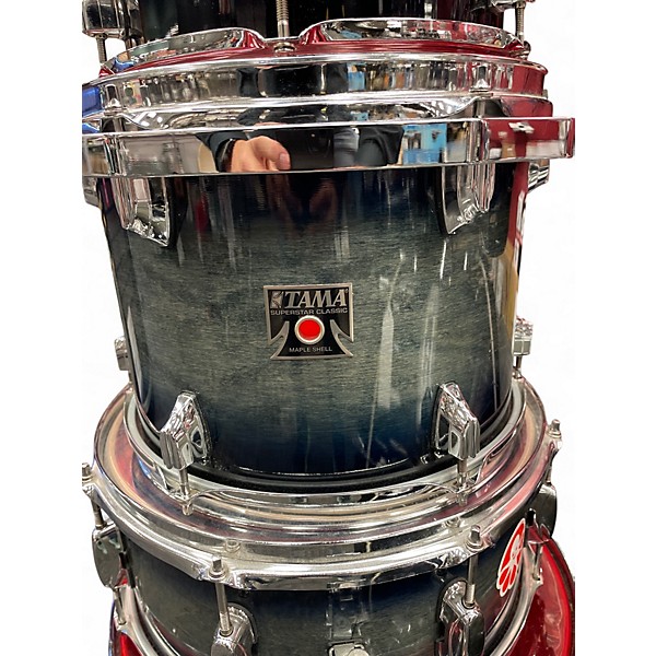 Used 2021 TAMA 5 Piece Superstar Classic Dark Indigo Drum Kit