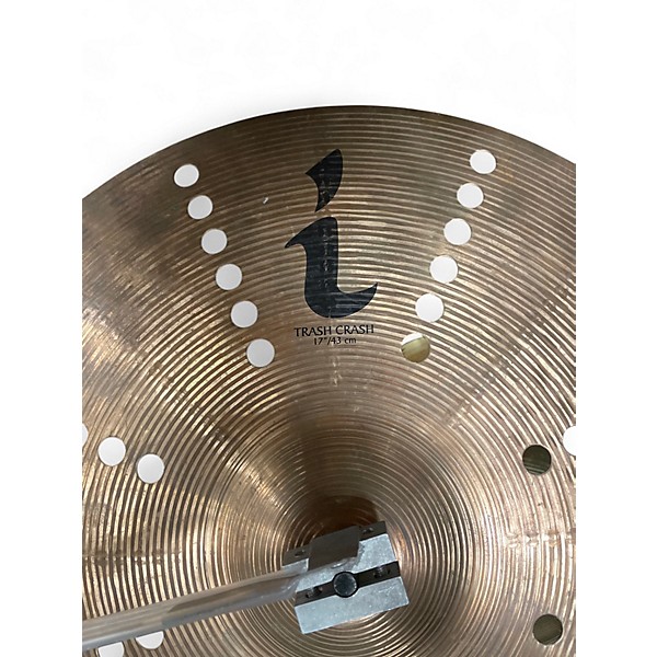 Used Zildjian 17in I Trash Crash Cymbal