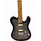 Used Sire T7 FM Transparent Black Solid Body Electric Guitar