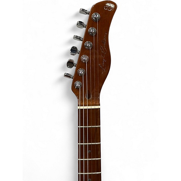 Used Sire T7 FM Transparent Black Solid Body Electric Guitar