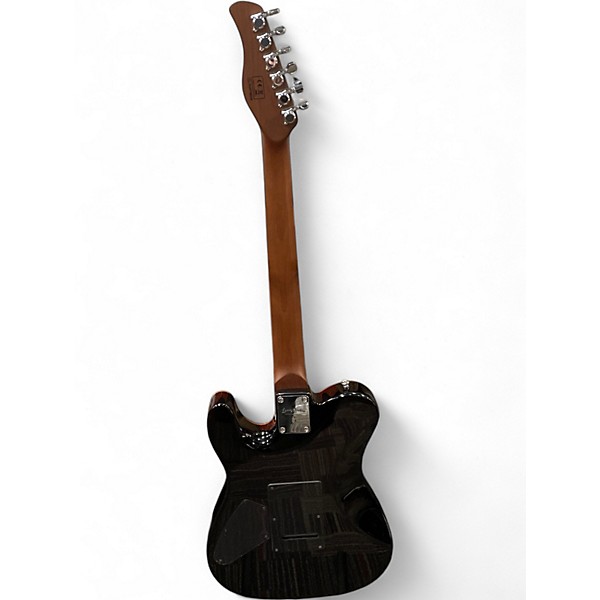 Used Sire T7 FM Transparent Black Solid Body Electric Guitar