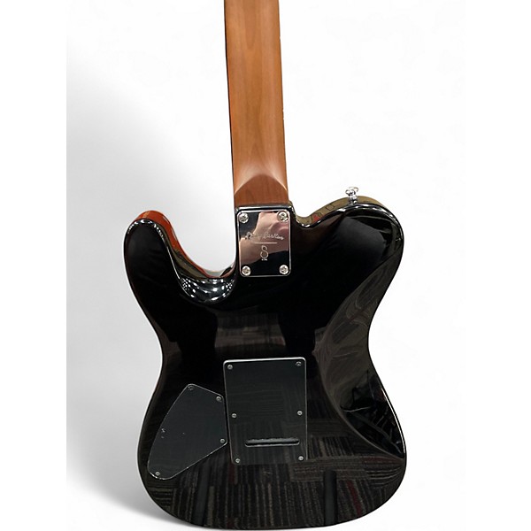 Used Sire T7 FM Transparent Black Solid Body Electric Guitar