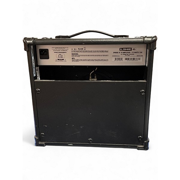 Used Line 6 Spider IV 15W 1X8 Guitar Combo Amp