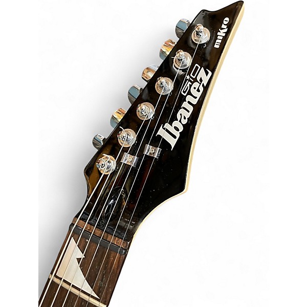 Used Ibanez GDTM21 Mikro WHITE Solid Body Electric Guitar