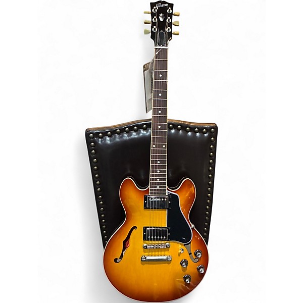 Used 2008 Gibson Custom Shop ES339 Bourbon Burst Hollow Body Electric Guitar