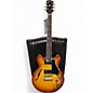 Used 2008 Gibson Custom Shop ES339 Bourbon Burst Hollow Body Electric Guitar