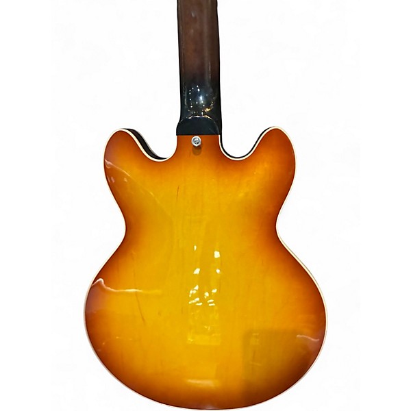 Used 2008 Gibson Custom Shop ES339 Bourbon Burst Hollow Body Electric Guitar