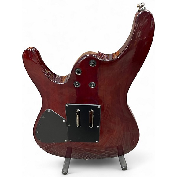 Used Ibanez S670QM DRAGON EYE BURST Solid Body Electric Guitar