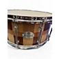 Used Sun Coast Custom 14X6.5 ZEBRA SNARE Natural Drum