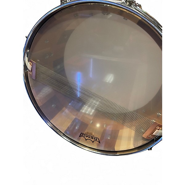 Used Sun Coast Custom 14X6.5 ZEBRA SNARE Natural Drum