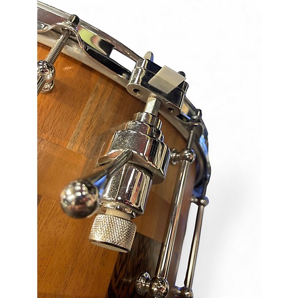 Used Sun Coast Custom 14X6.5 ZEBRA SNARE Natural Drum