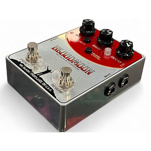 Used Mr. Black Blood Moon Chrome Effect Pedal