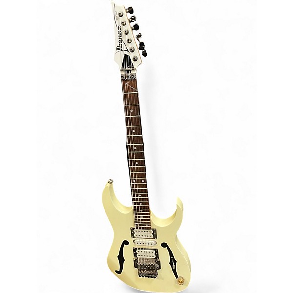 Used 1998 Ibanez PGM30 PAUL GILBERT White Solid Body Electric Guitar