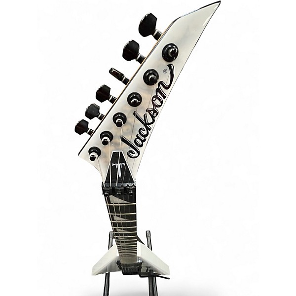 Used Jackson Pro Series Signature Corey Beaulieu King  TWO BURST WHITE Solid Body Electric Guitar