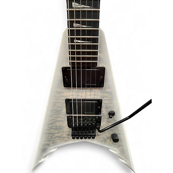 Used Jackson Pro Series Signature Corey Beaulieu King  TWO BURST WHITE Solid Body Electric Guitar