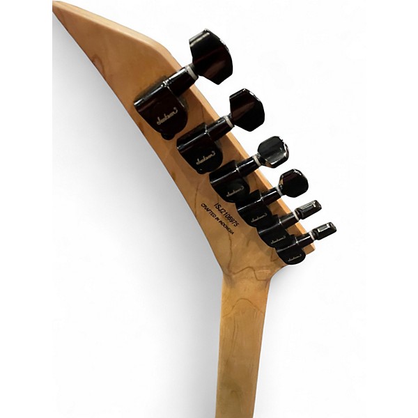 Used Jackson Pro Series Signature Corey Beaulieu King  TWO BURST WHITE Solid Body Electric Guitar